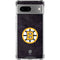 NHL Boston Bruins Distressed Google Pixel 8a Clear Case